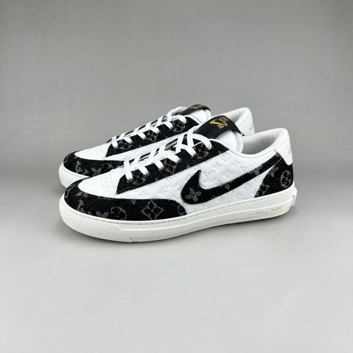 ルイヴィトンメンズクラシックブラックスニーカーu05331