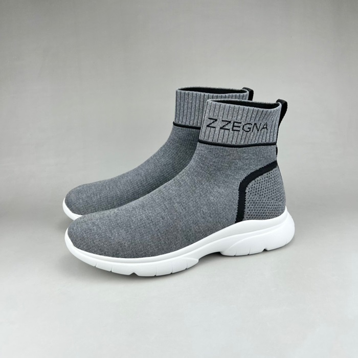 エルメネジルドゼニアメンズグレースニーカーg0413