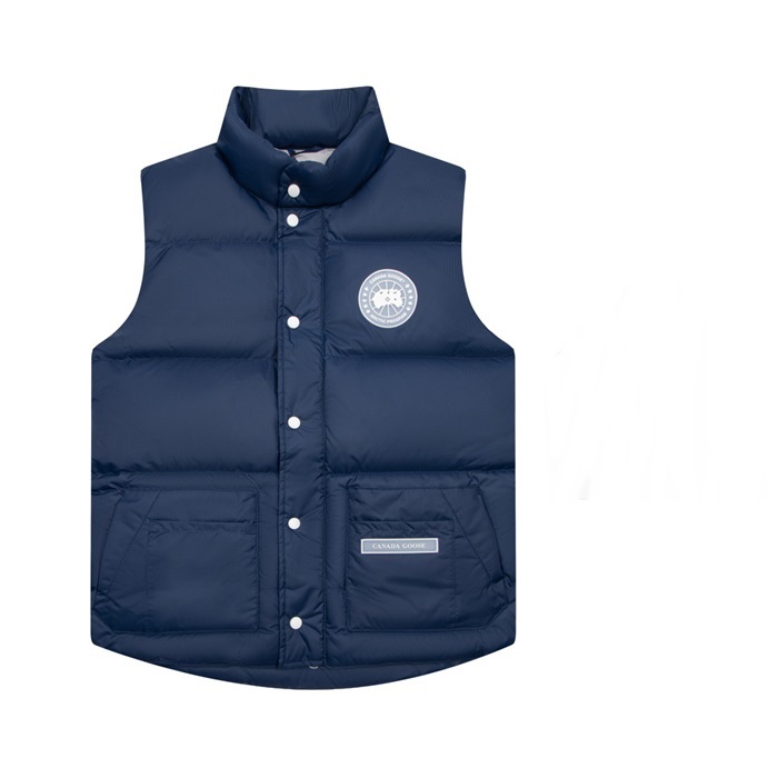 カナダグースユニセックスネイビーダウンベストn0396