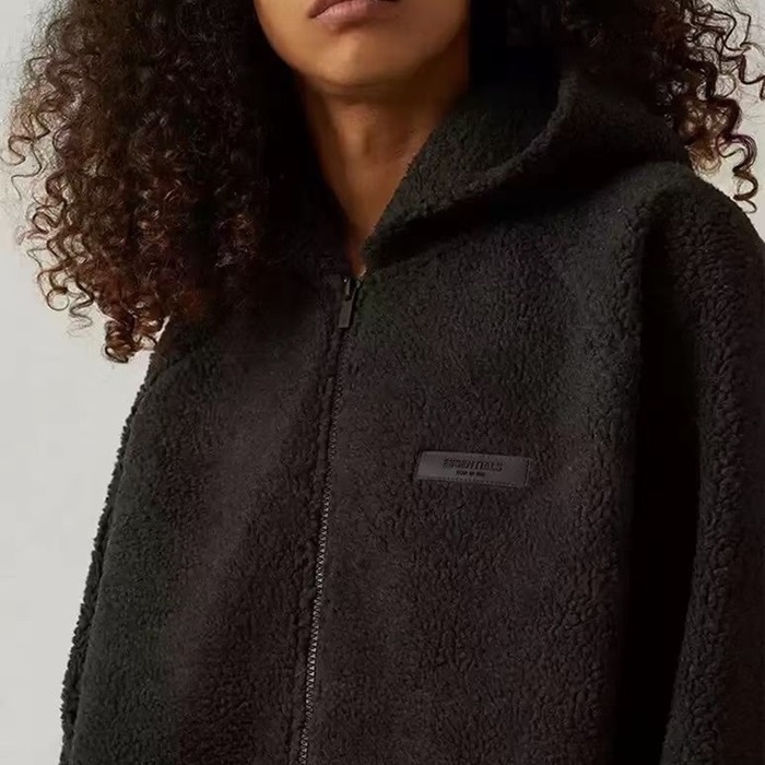 フィアオブゴッドメンズブラックジャケットa0432