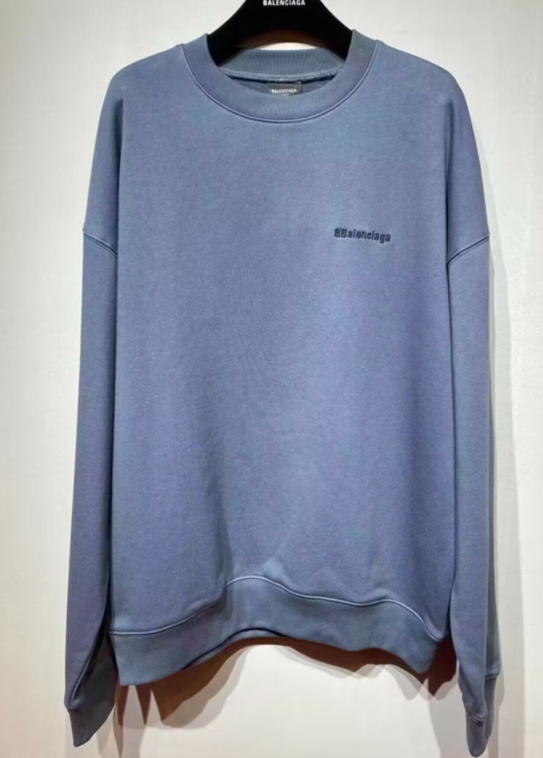 バレンシアガメンズブルースウェットシャツl01733