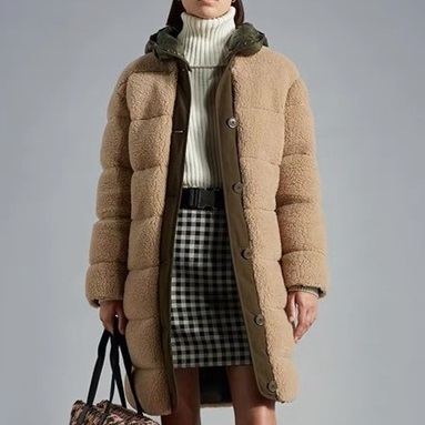 モンクレールレディースダウンホワイトロングパディングc02535