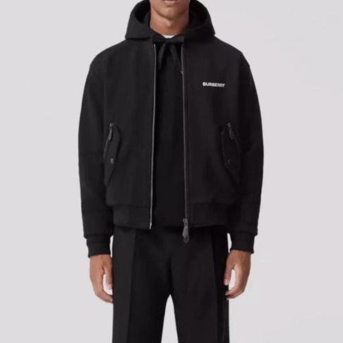 バーバリーメンズクラシックブラックジャケットr04558