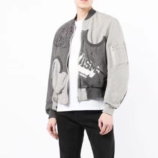 アンダーカバーメンズグレー両面ジャケットn001