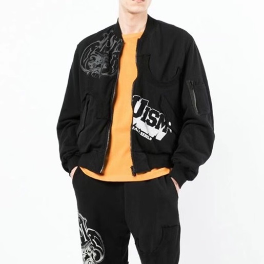 アンダーカバーメンズブラック両面ジャケットn002