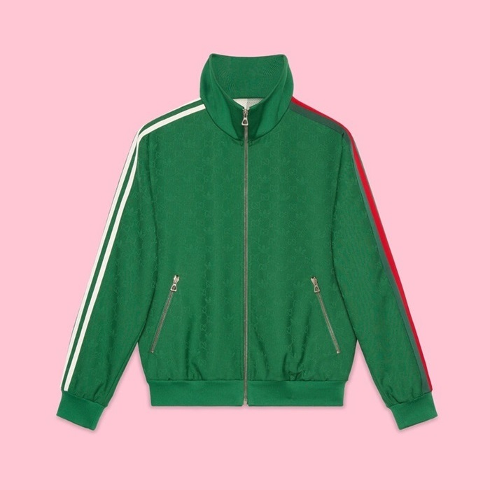 グッチメンズカジュアルグリーンスウェットシャツc05310