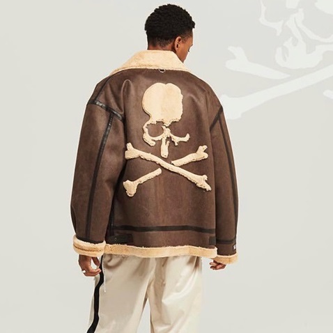 マスターマインドメンズキャメルジャケットs134