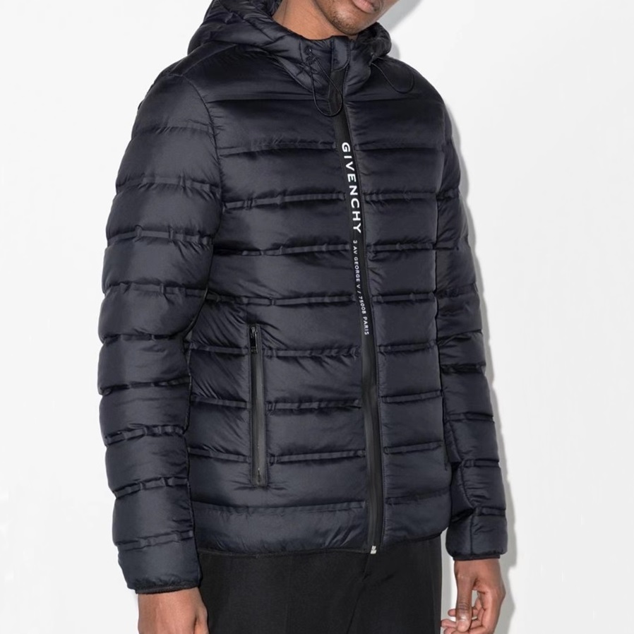 ジバンシィメンズダウンブラックパディングv0901
