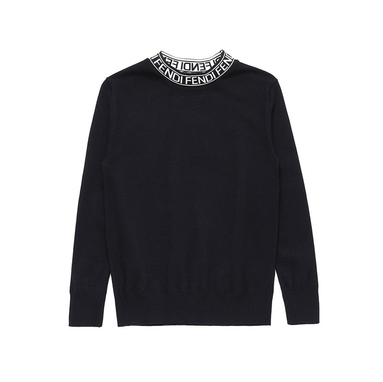 ェンディメンズトレンディブラックニットn01302