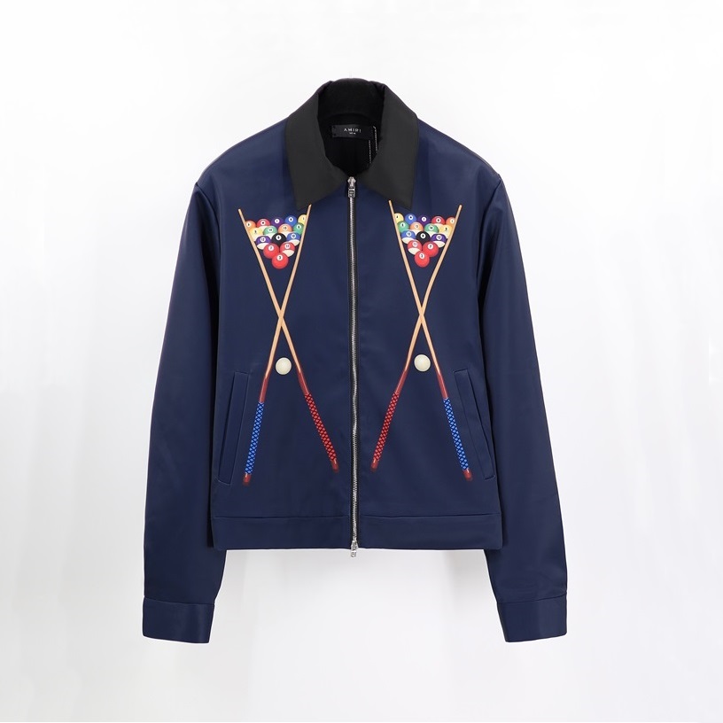 アミリメンズカジュアルネイビージャケットr0391