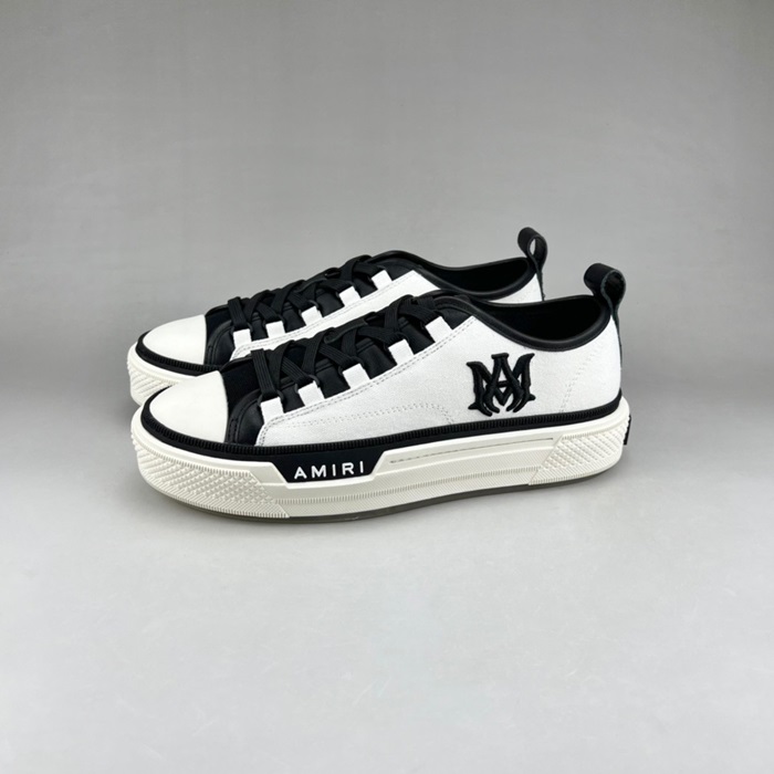 アミリユニセックスホワイトスニーカーr0396