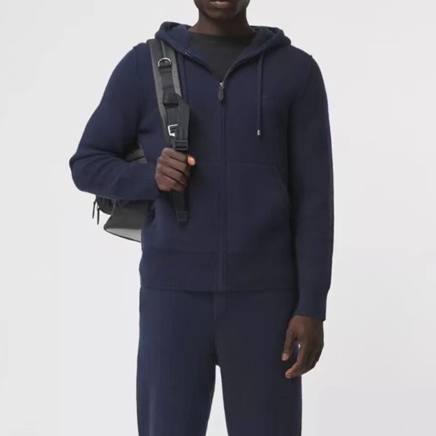 バーバリーメンズカジュアルネイビートレーニングふくr04600