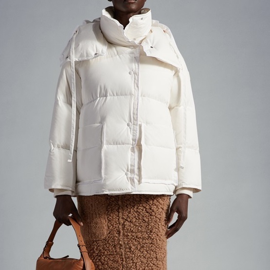 モンクレールレディースグースダウンホワイトパディングo12