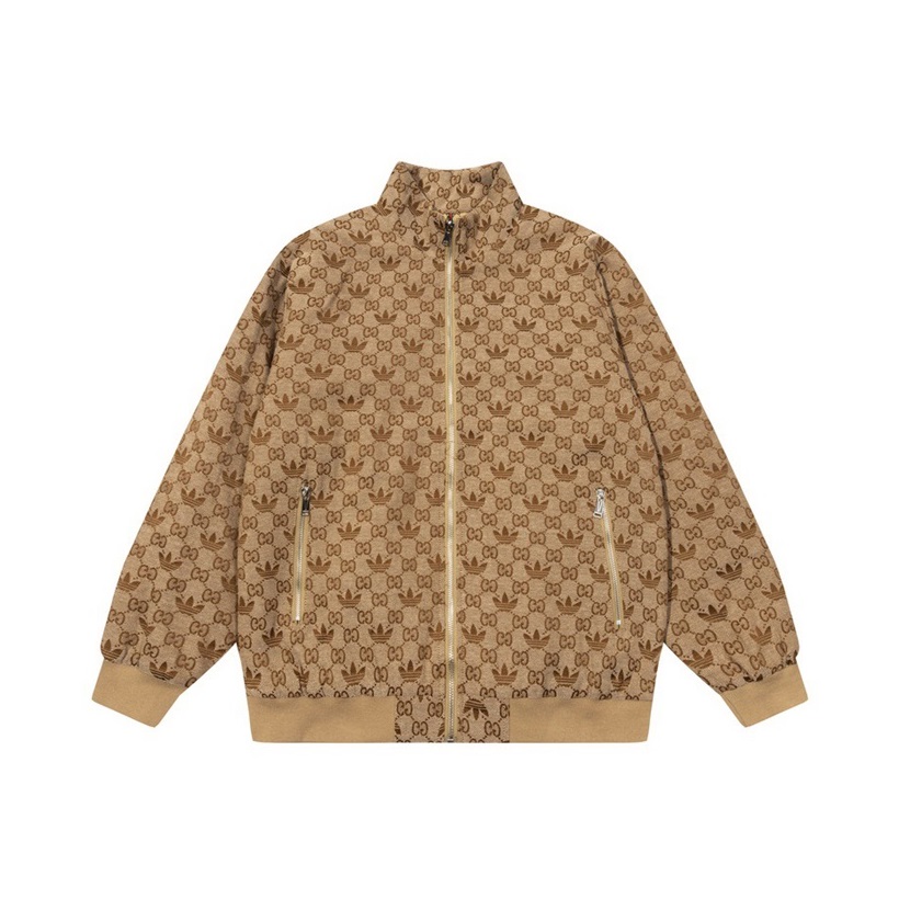 グッチメンズカジュアルキャメルジャケットu41