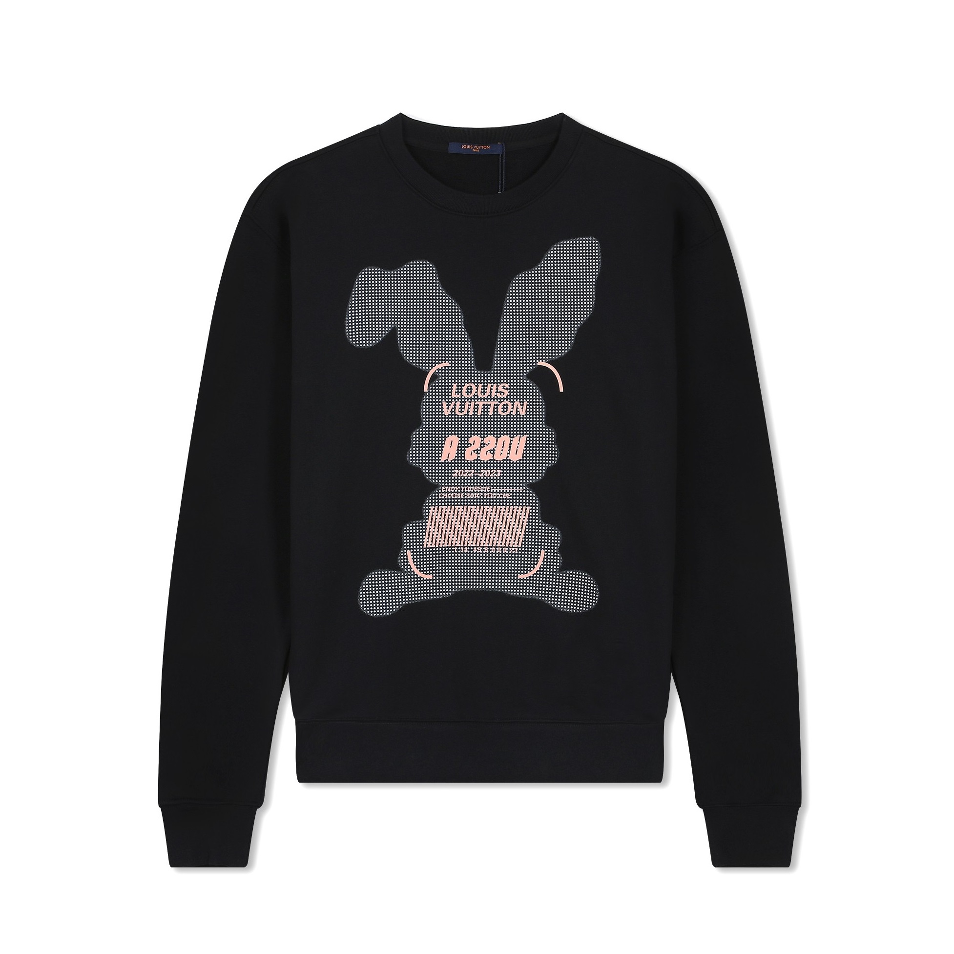 ルイヴィトンメンズモダンブラックスウェットシャツv59