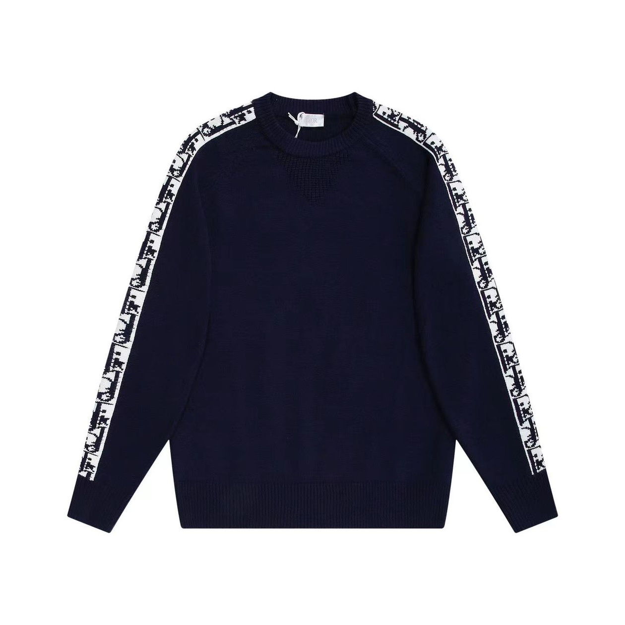 ディオールメンズクルーネックネイビーセーターi02
