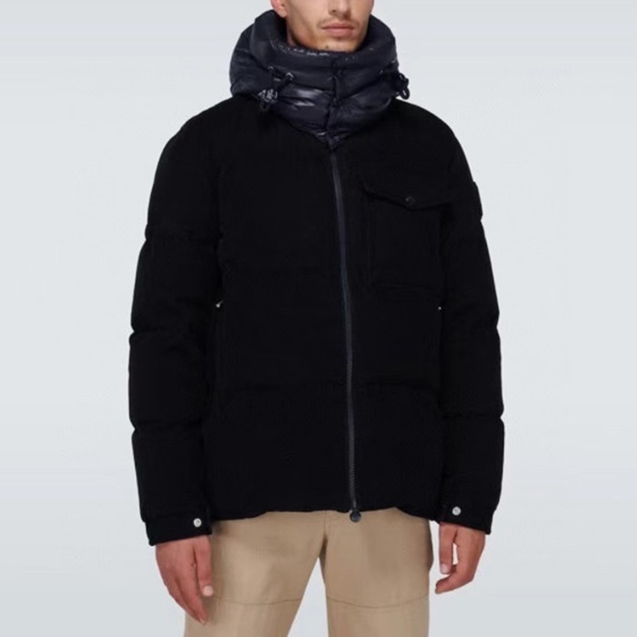 モンクレールメンズグースダウンネイビーパディングo16