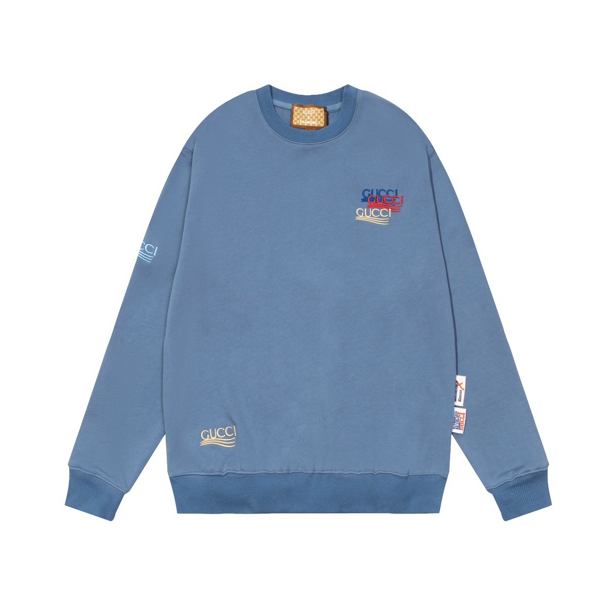 グッチメンズカジュアルブルースウェットシャツu52