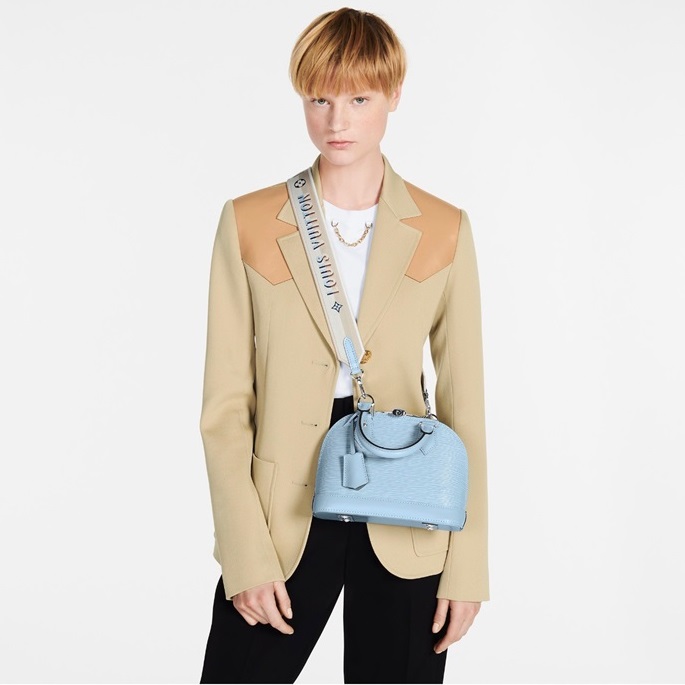 ルイヴィトンレディースブルーアルマv82