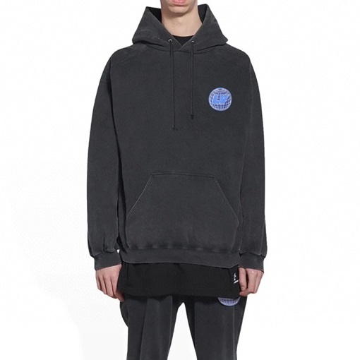 ルイヴィトンメンズベーシックグレーフーディv125