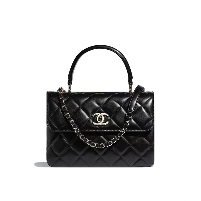 シャネルレディースブラックトレンディh16