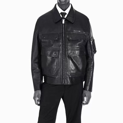 アリックスメンズトレンディブラックジャケットl01