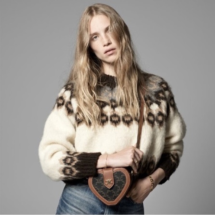 セリーヌレディースハートタンブールトリオンフée14