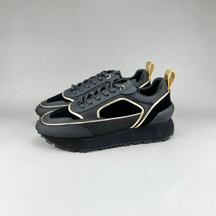 バルマンメンズトレンディブラックスニーカーm0181