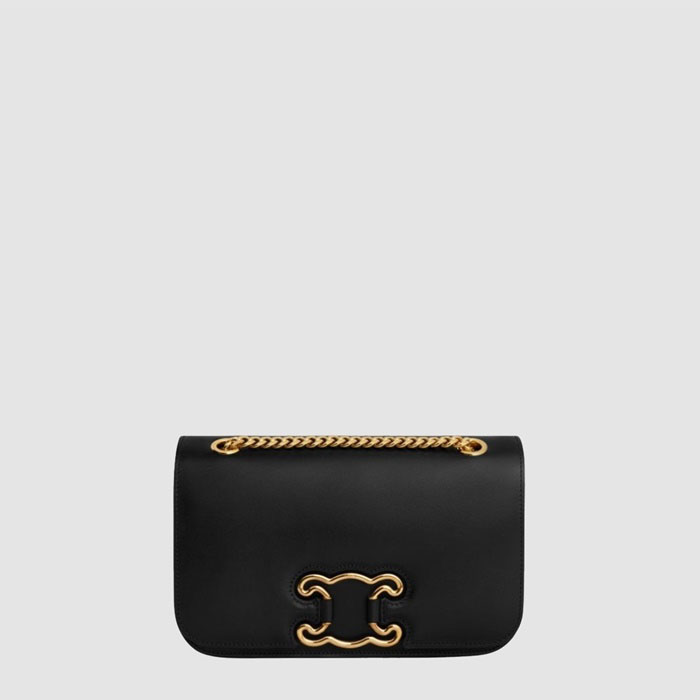 セリーヌレディーストリオンフフレームミディアムe19