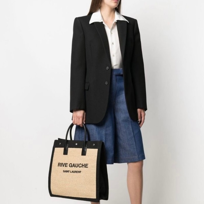 サンローランユニセックスベージュトートバッグl175