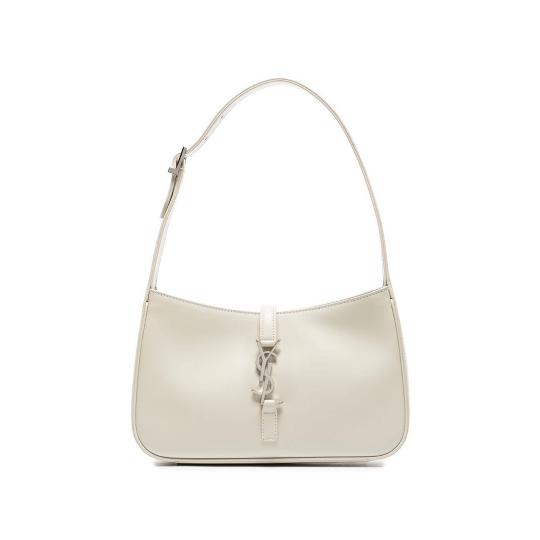 サンローランレディースホワイトショルダーバッグl184