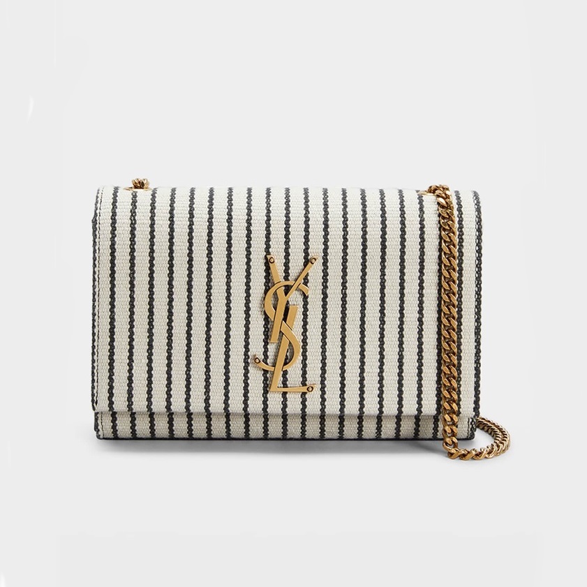 サンローランレディースブラッククロスバッグl275