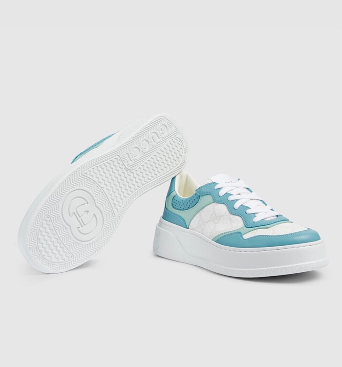 グッチユニセックスクラシックブルースニーカーu72