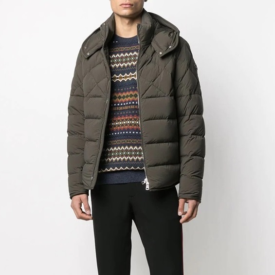 モンクレールメンズダウンカーキパディングo54