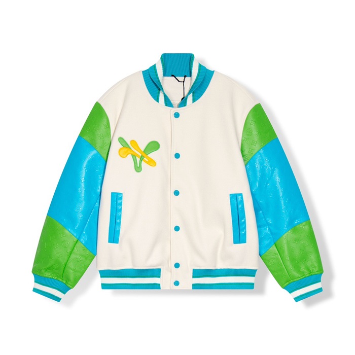 ルイヴィトンメンズブルージャケットv184