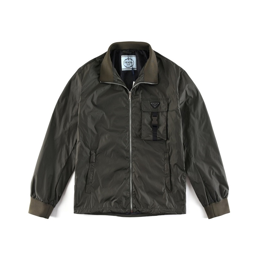 プラダメンズカーキジャケットr33