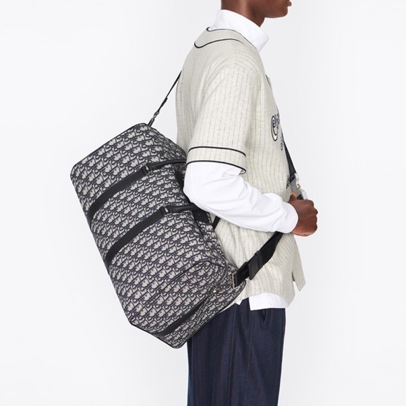 ディオールメンズオブリークネイビーキープオールi68