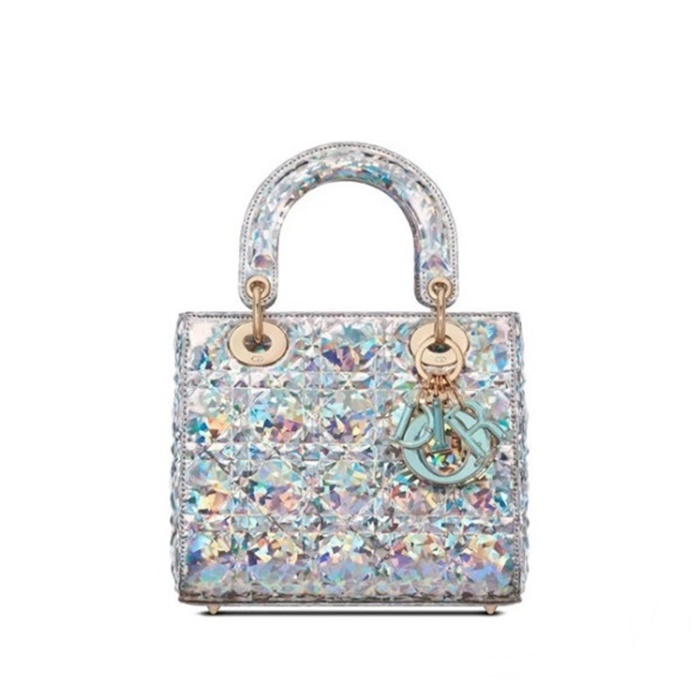 ディオールレディースシルバーレディバッグi99