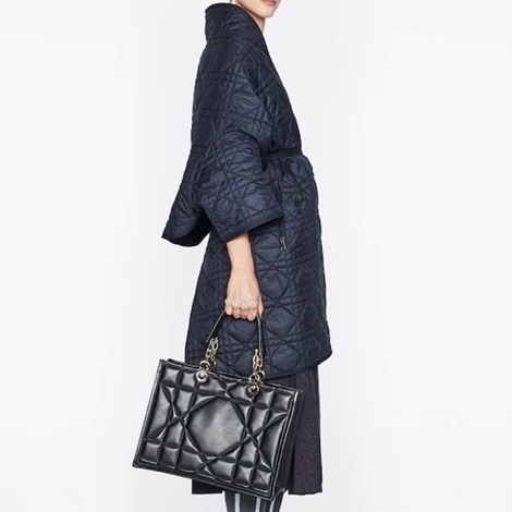 ディオールレディースブラックトートバッグi109