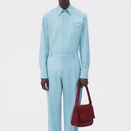 ボッテガヴェネタレディースバーガンディショルダーバッグv14