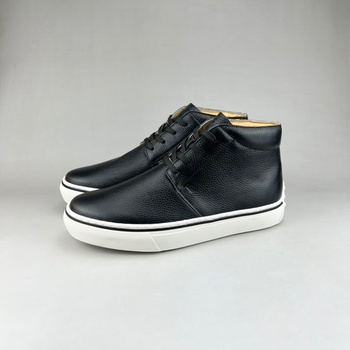 トッズメンズベーシックブラックスニーカーz296