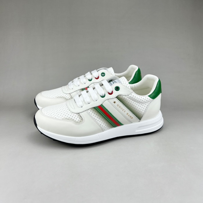 グッチメンズクラシックグリーンスニーカーu83