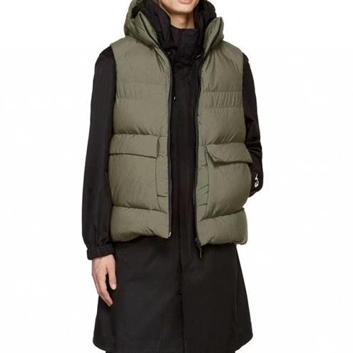 ワイ・スリーメンズグリーンダウンベストY3y3/158