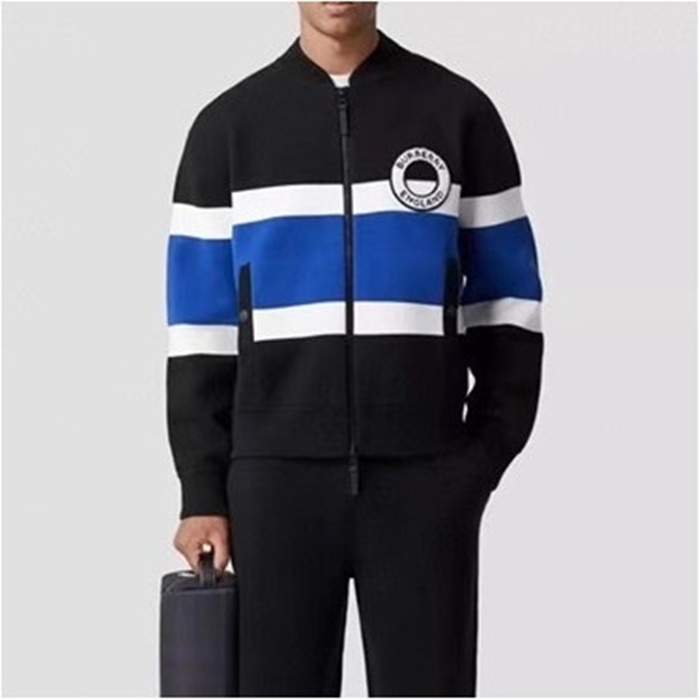 バーバリーメンズジップアップジャケット-u17