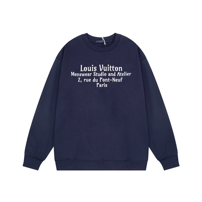 ルイヴィトンメンズモダンネイビースウェットシャツv191