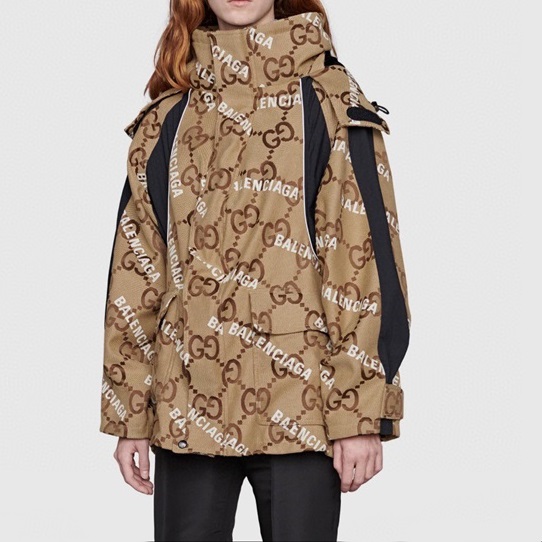 グッチユニセックスカジュアルキャメルジャケットu99