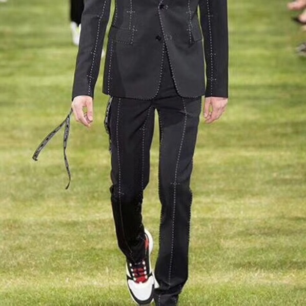 ディオールメンズブラックスラックスi131