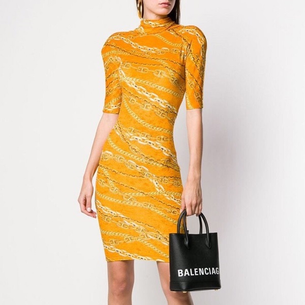 バレンシアガレディースブラックトートバッグa51