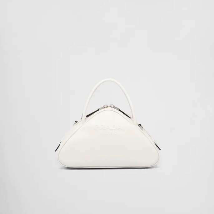 プラダレディースホワイトトートバッグr51