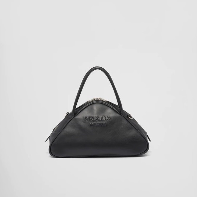 プラダレディースブラックトートバッグr52